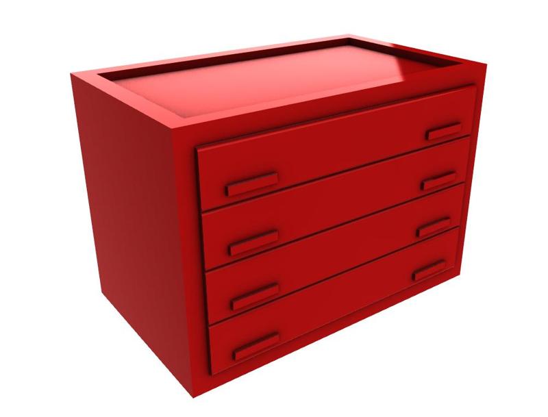 DIORAMA GARAGE REPAIR CABINET LARGE 1:64 SCALE