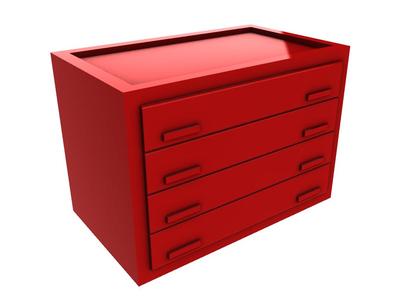 DIORAMA GARAGE REPAIR CABINET LARGE 1:64 SCALE