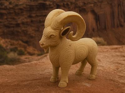 Mystical Mountain Goat