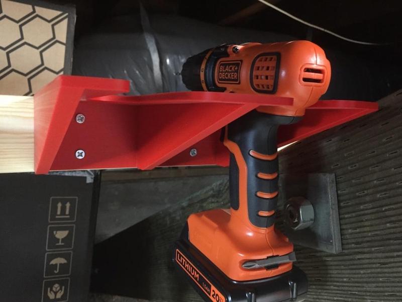 Single & Dual power drill wall bracket