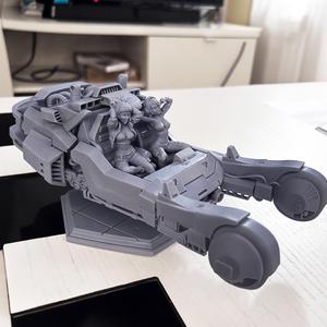 Cyberpunk Girls+Car+Underwear