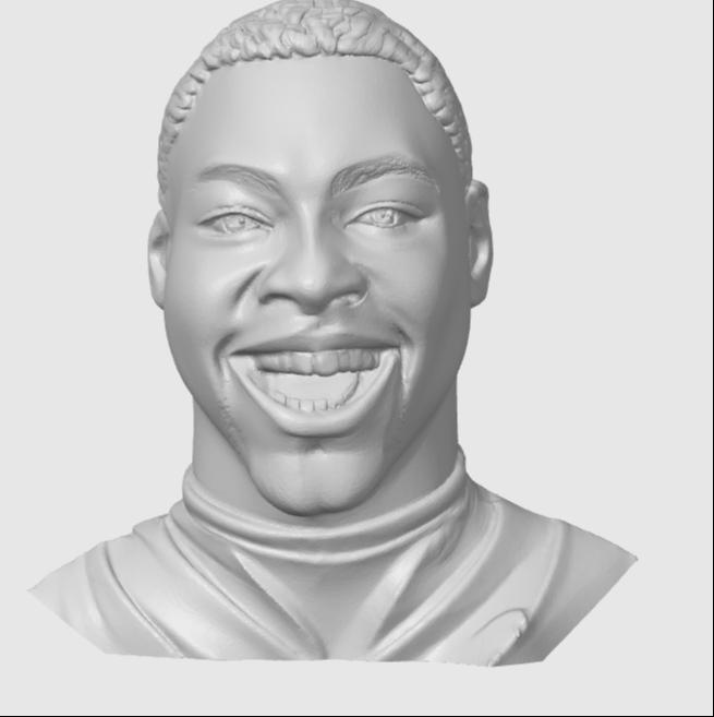 Bust of Chris Jones - without a base
