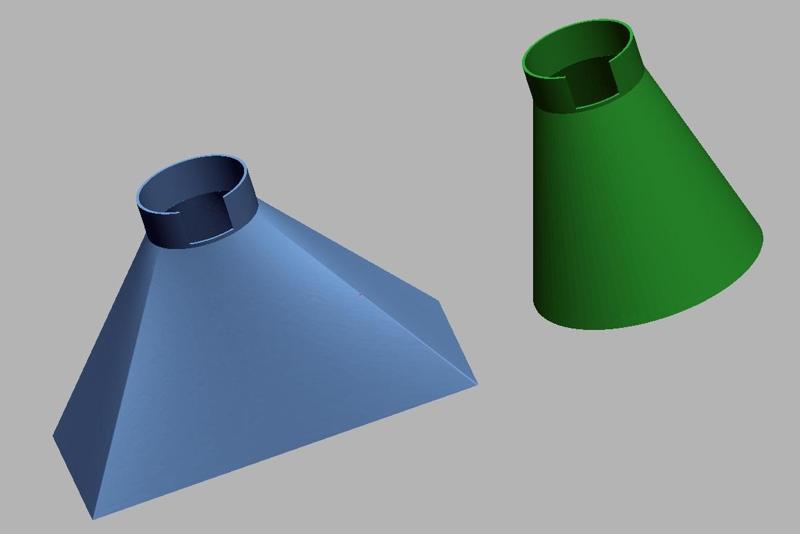 Flow Cone anemometer air ventilation tester