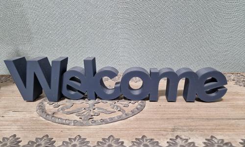 Welcome Deko Schild