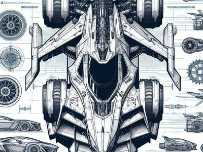 HyperCar Blueprints 3