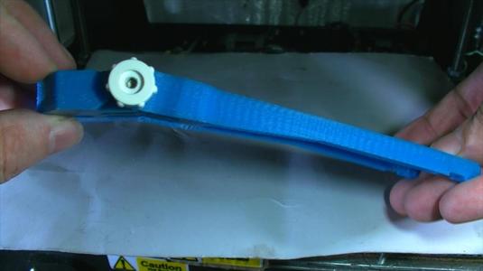 WebCam X Carriage mount. Hinged for WebCam Angle