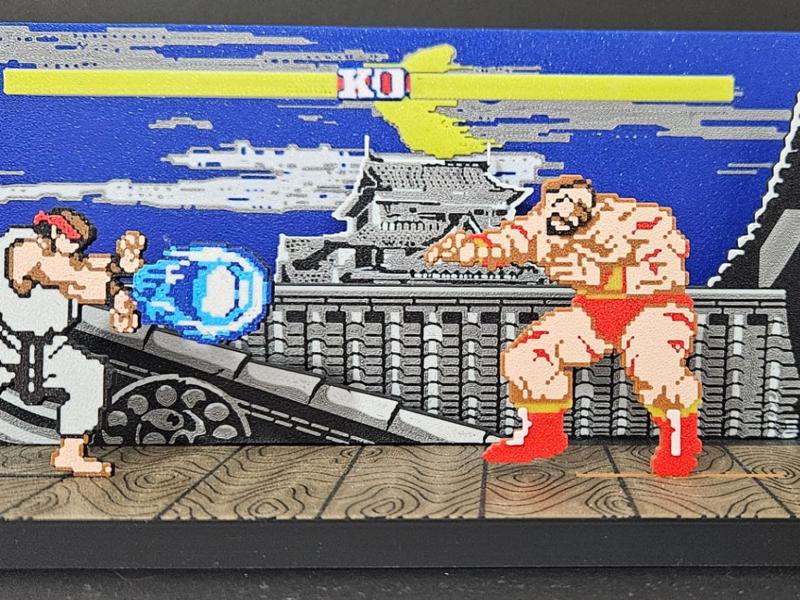 Zangief (Diorama model)