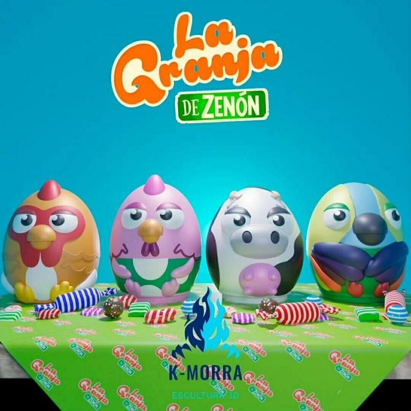 Zenon's Farm Easter Eggs and Piggy Banks