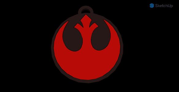 Rebel Alliance Key Ring