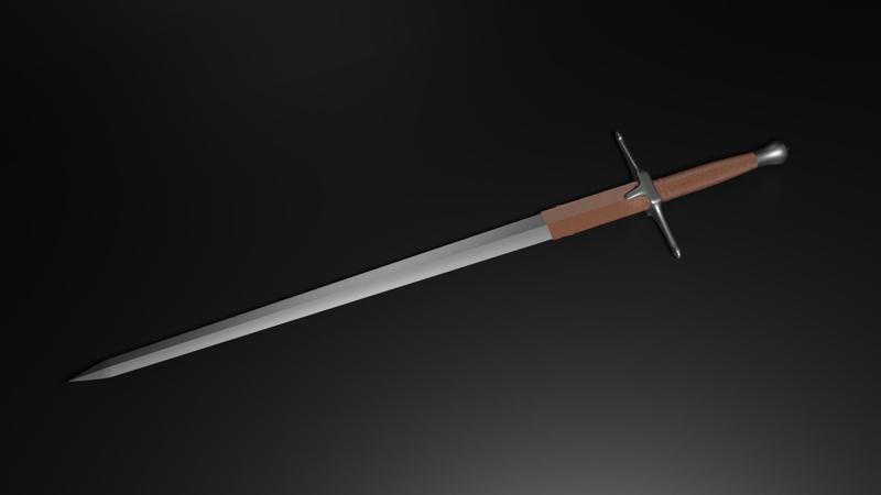 Movie-Accurate Life-Size William Wallace Sword STL Files