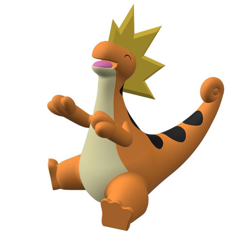 MULTICOLOR PAL FIGURE - Relaxaurus Lux