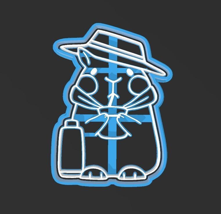 Capibara Argentina, cookie cutter