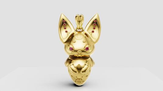 fantasy animal jewelry 3D printable model