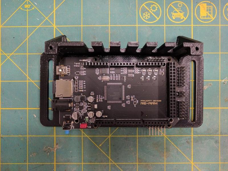 Simple Re-Arm Smoothieboard + RAMPS 1.4 mount