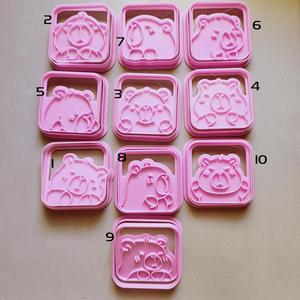 SET 10 CAPYBARA CUTTERS