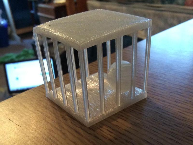 Ball in cage