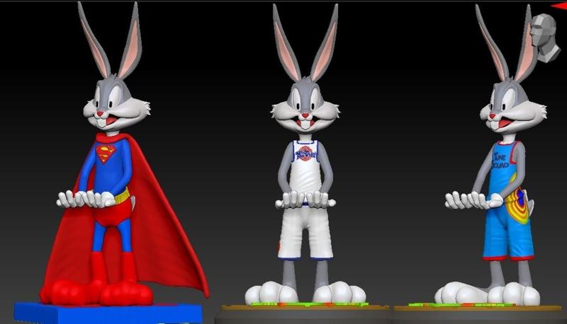 SPACE JAM JOYSTICK STAND SPACE JAM BUGS BUNNY LOONEY TUNES