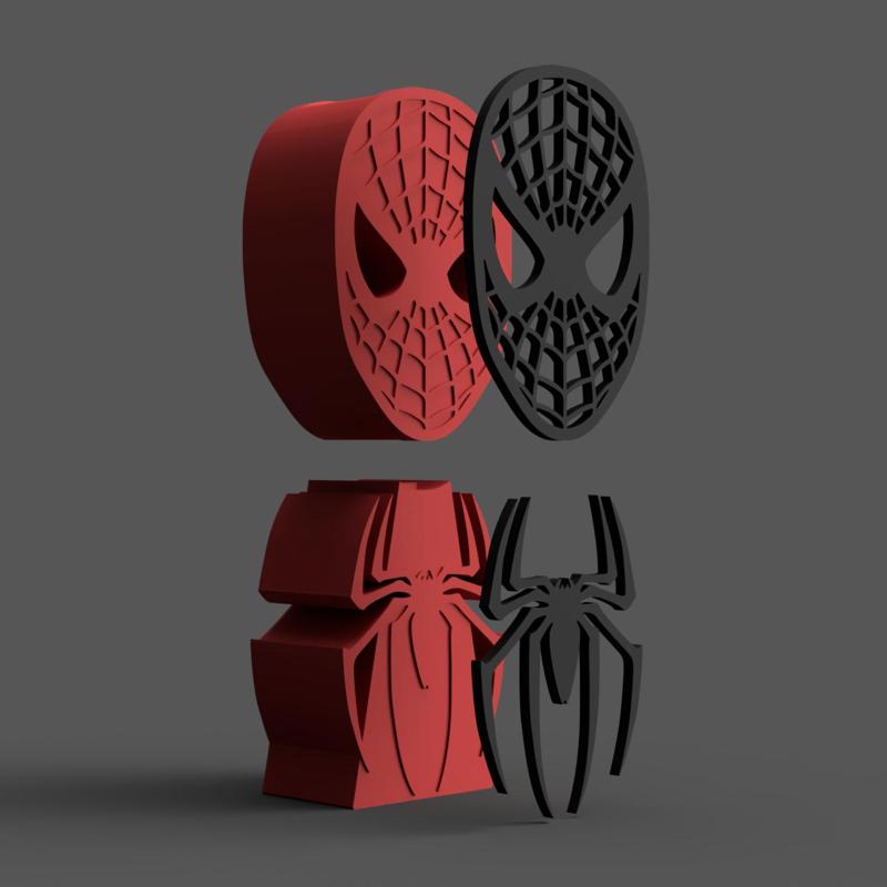 Spiderman Mask Headset Stand