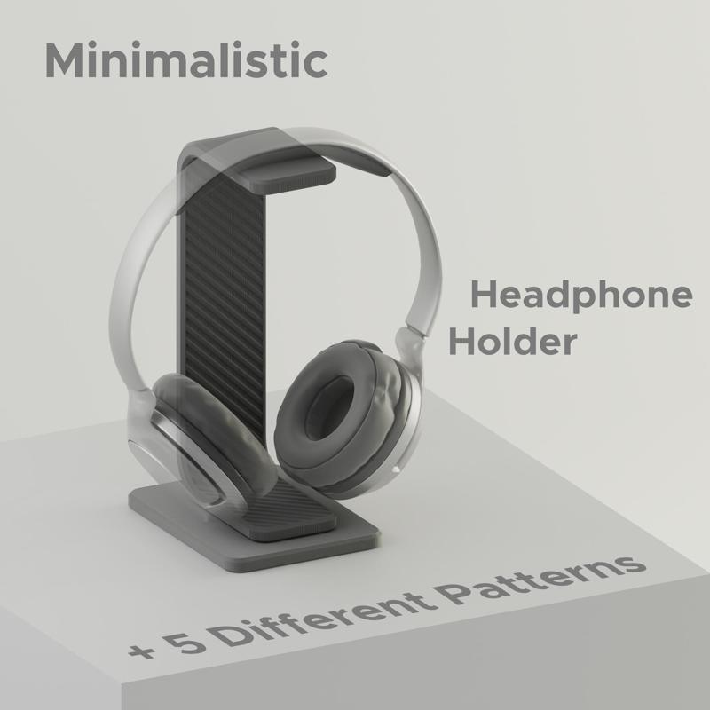 Minimalistic Headphone Holder
