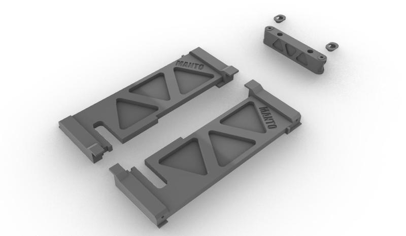 rc4wd K10  Trailfinder2 reinforced   chasis suports