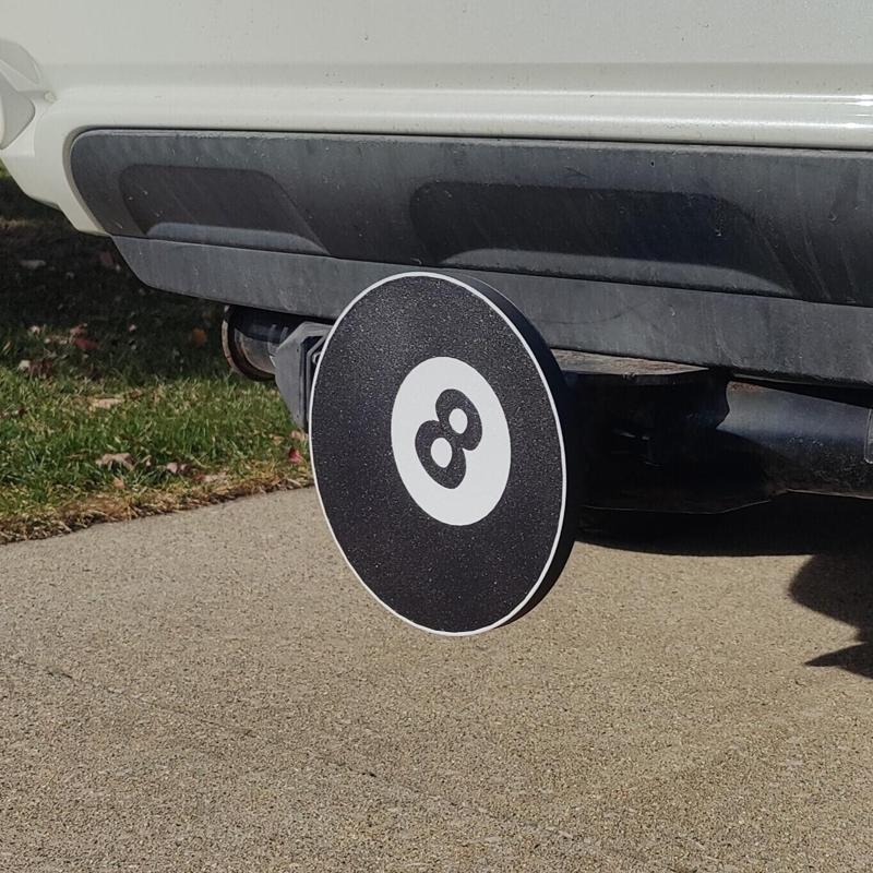 Eight Ball Trailer Hitch Cover
