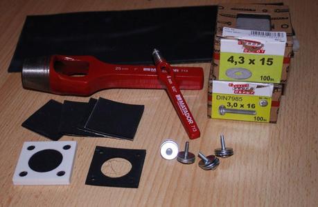 Silencer Kit for NEMA 17 Steppers (ORCA and other metal frame printer)