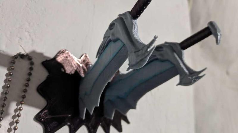 Chaos blades stand Headphone / Chaos Blades support for headphones