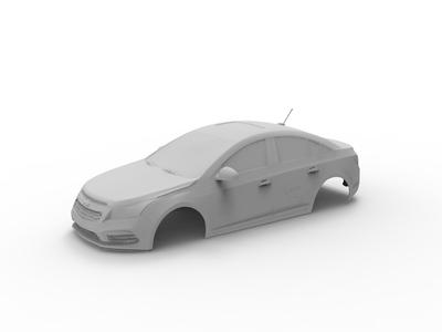 CHEVROLET CRUZE CAR FOR 3D PRINT