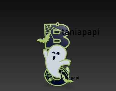 Ghost Halloween wall decoration