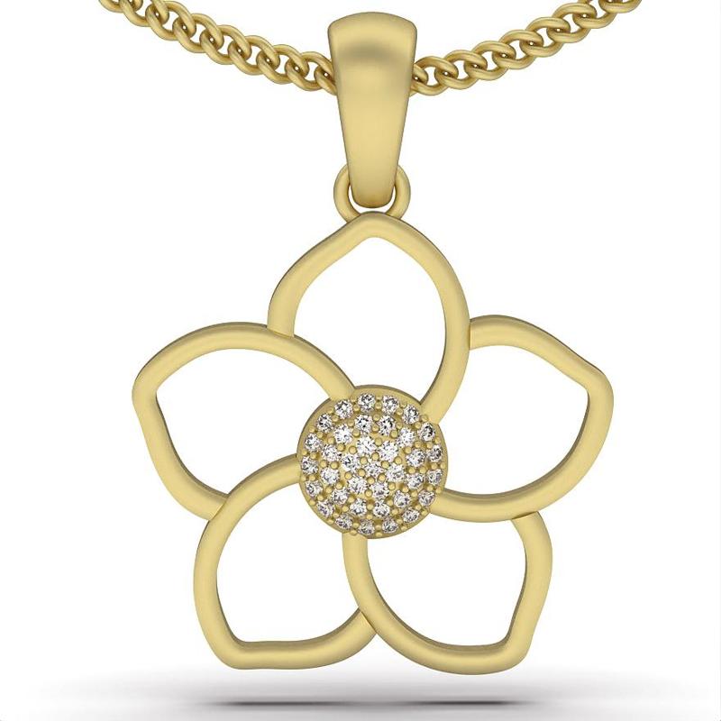 Flower pendant