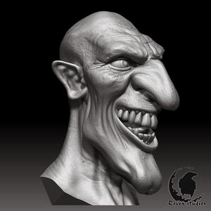 HD HEAD 'PINCER FACE'