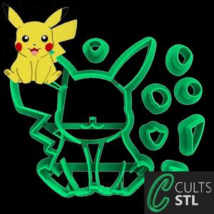 COTADOR PIKACHU - POKEMON - 6cm