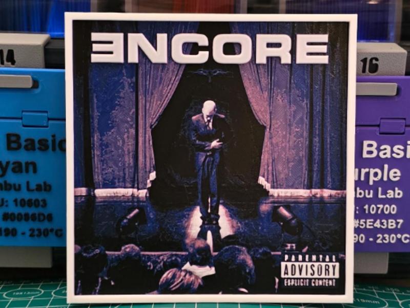 Eminem "Encore" Album – Hueforge Art