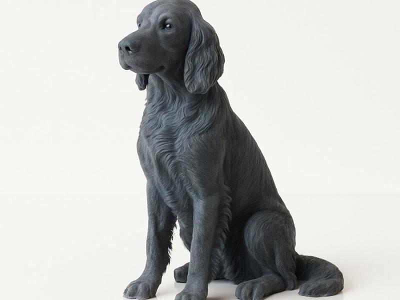 Irish Setter – 3D Printable Dog Statue