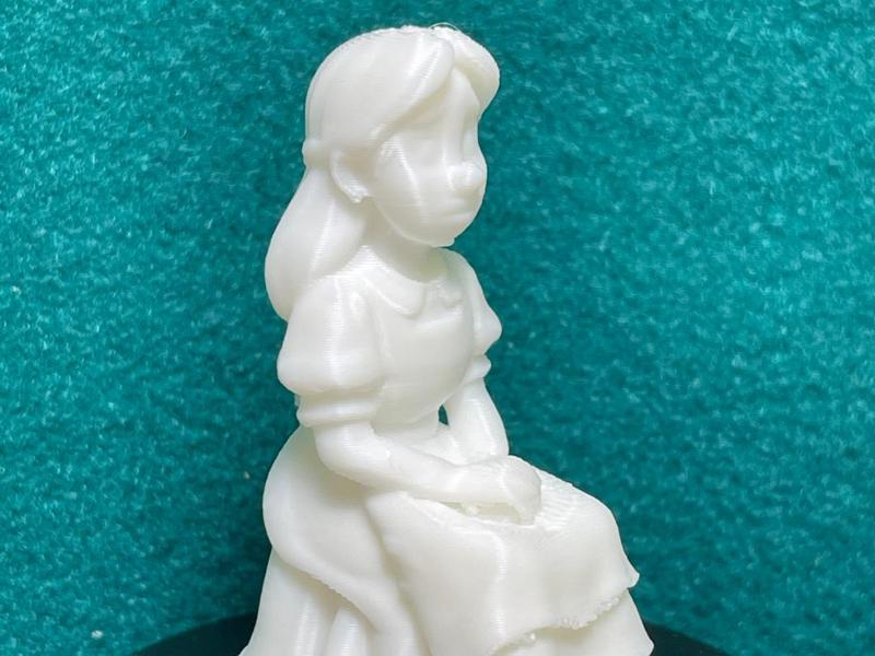 Alice Wonderland Series 2 ~ Alice Seated Thinking