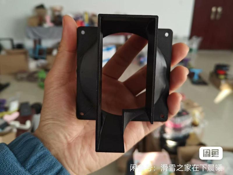 NVIDIA CMP 170HX_90mm_fans_adapter_h20mm v3