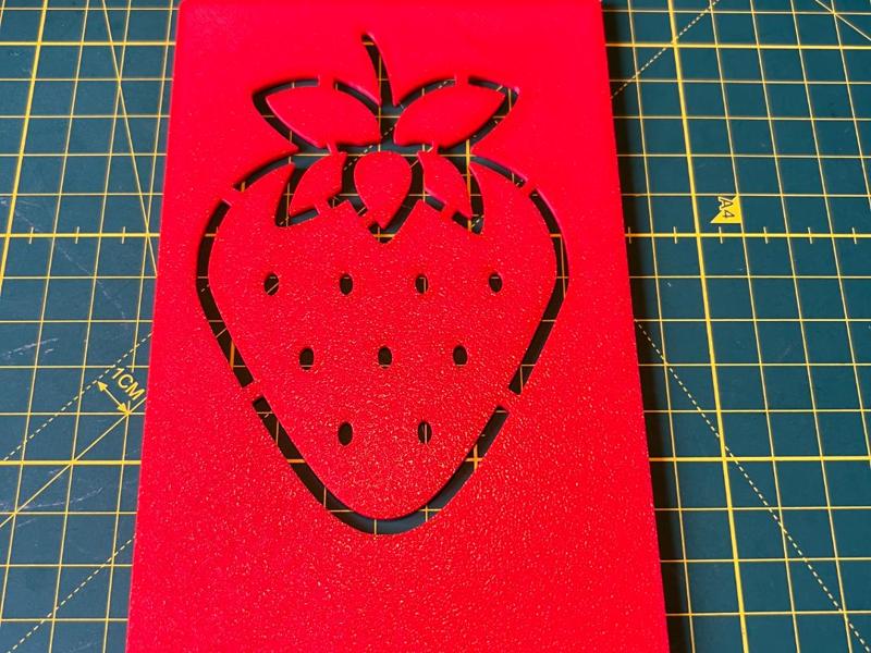 Montessori strawberry coloring page