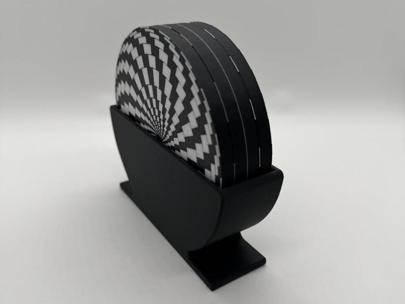 0.25in x 4in 4x Coaster Holder