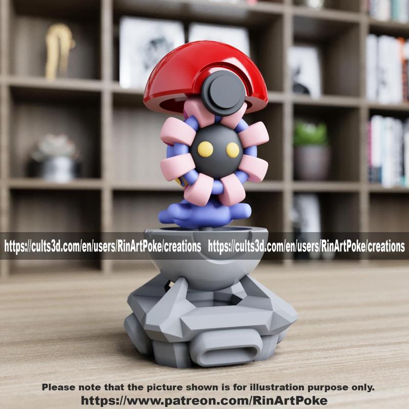 Lileep in the pokeball from Pokemon