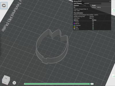 3" Tulip Cookie Cutter