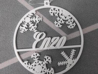 ornament named Enzo