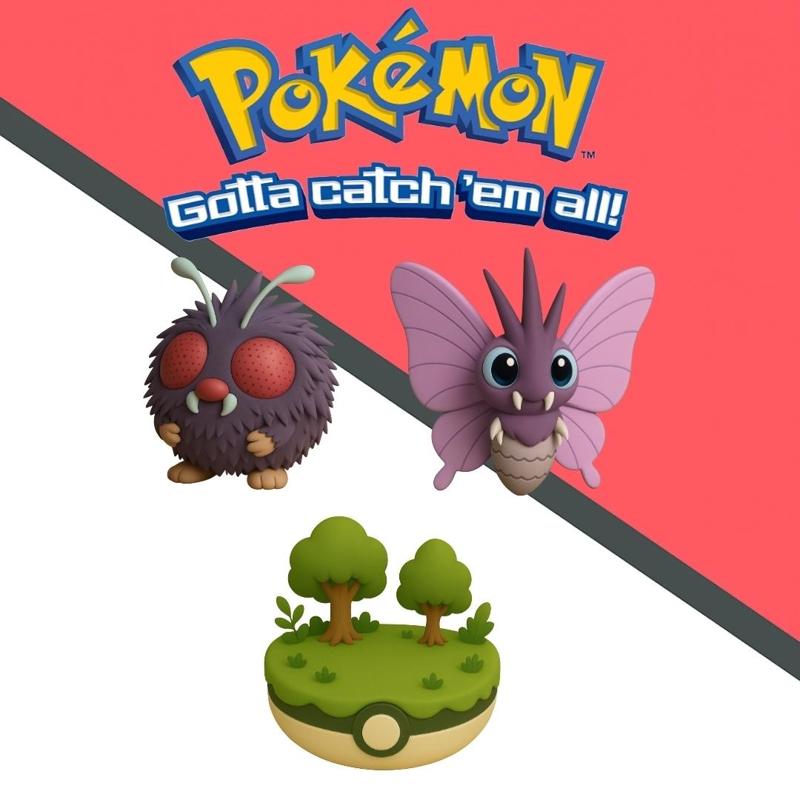 Pokemon Venonat evolution pack x 3 units