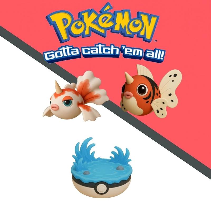 Pokemon Goldeen evolution pack x 3 units