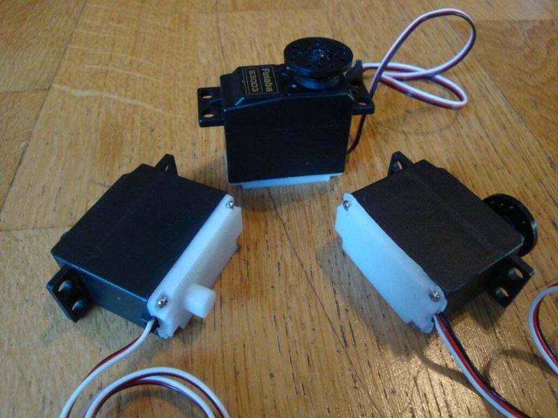 Servo lower lid