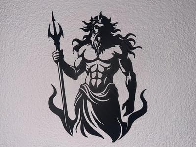Poseidon Silhuette