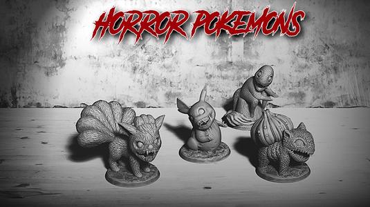 Horror Pokemons -Halloween special set
