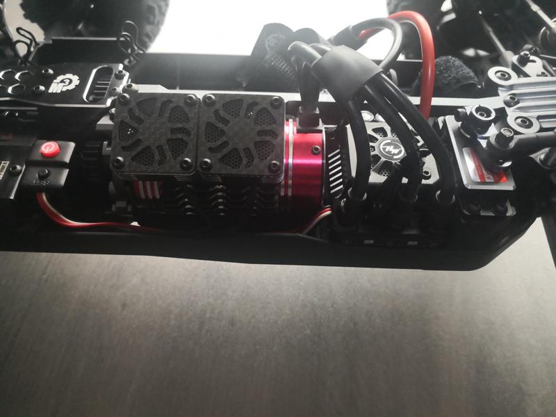 Tekno MT410 esc/servo support for 4282 motor