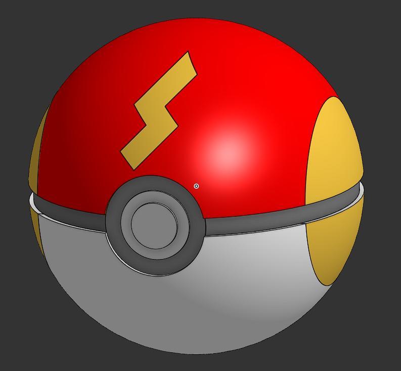 Fast Ball - Apricorn Pokeball