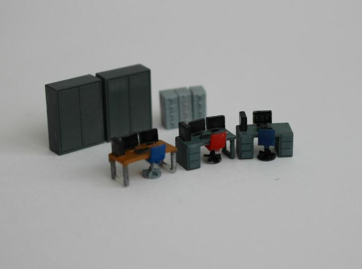 HO Scale Office Furniture