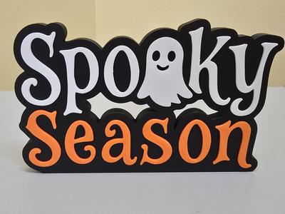 Spooky Season 2 Sign